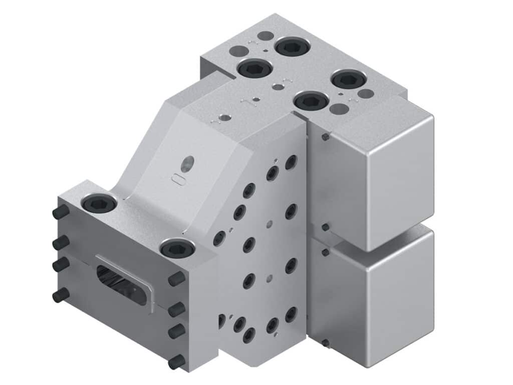 EDI Ultraflow™ Streamlined Coextrusion Feedblocks hjælper med identisk co-extrusion af film, så leverandører ikke skal bekymre sig om forskellig bredde eller styrke