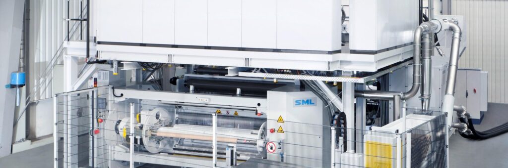 The EcoCompact offers compact, efficient stretch film production, excelling in quality and swift product line changes.