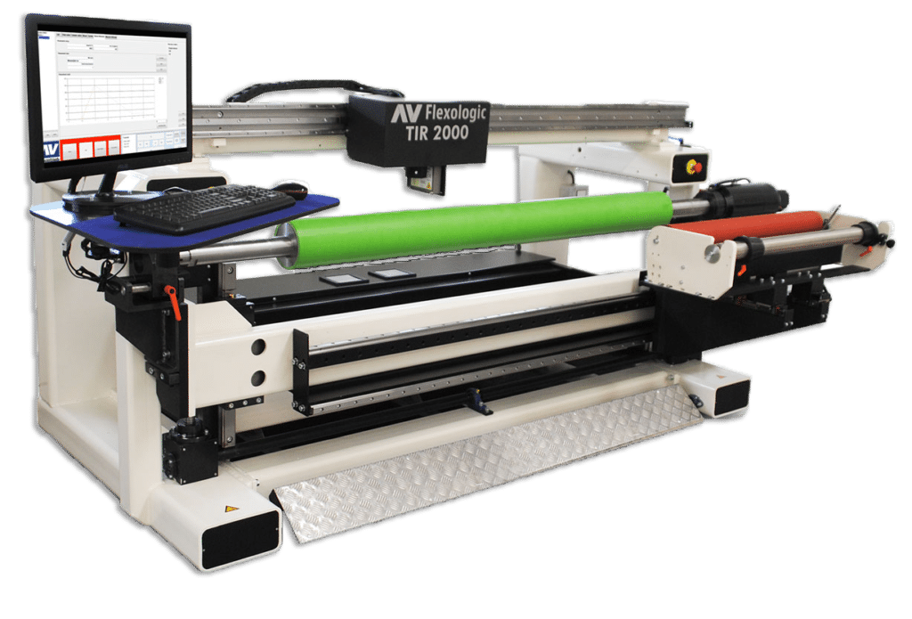 TIR-mätsystem med Zumbach laser 3-D-skanner